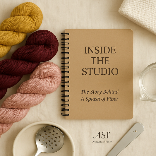 Inside the Studio: The Story Behind A Splash of Fiber