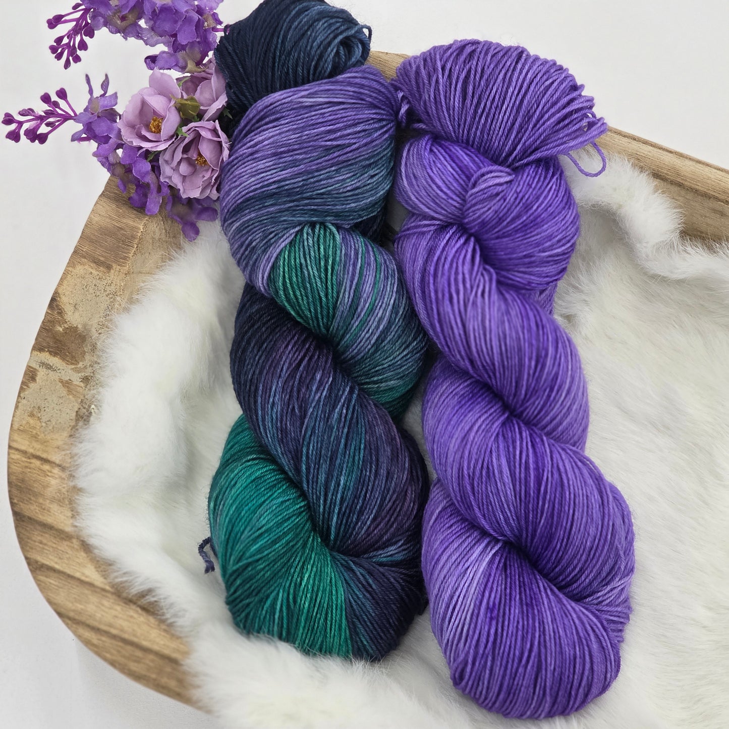 Whispering Peacock - 70/30 Sock/Fingering