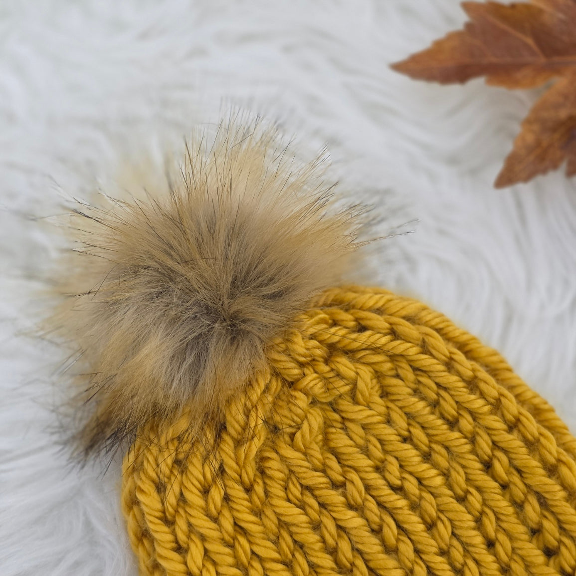 Aspen Beanie – Golden Harvest