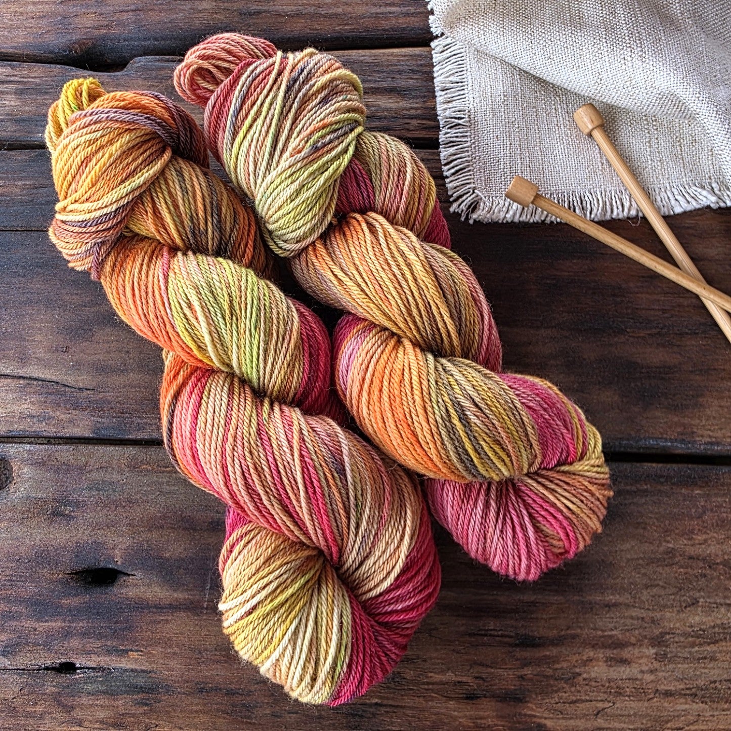 Autumn Orchard - 100% Superwash Merino, Worsted