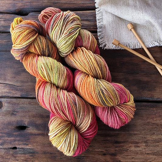 Autumn Orchard - 100% Superwash Merino, Worsted