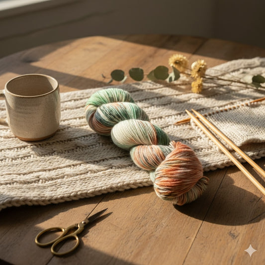 Farmhouse Morning - 70/30 Sock/Fingering