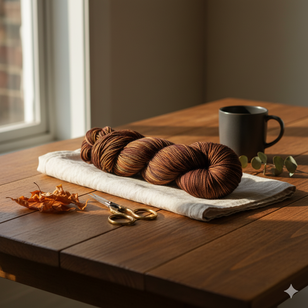 Fallen Acorn - 70/30 Sock/Fingering