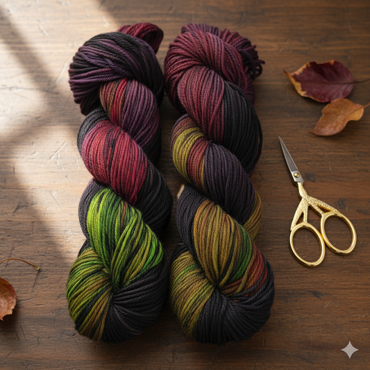 Enchanted Forest - 100% Superwash Merino, Worsted