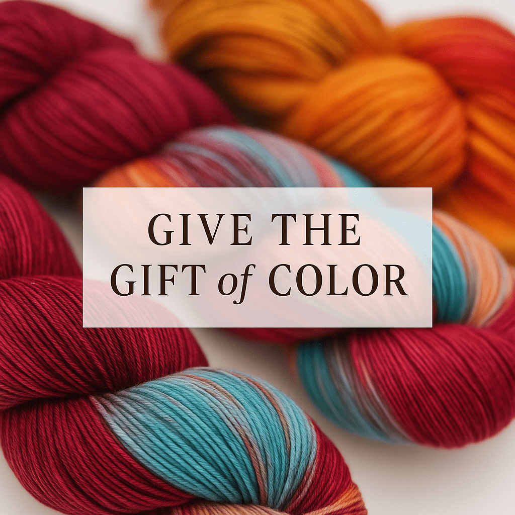 A Splash of Fiber Gift Card hand dyed yarn by A Splash Of Fiber — artisan fiber and handmade creations