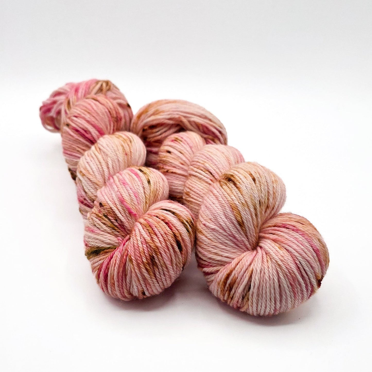 Blushing Relic hand dyed yarn by A Splash Of Fiber — artisan fiber and handmade creations