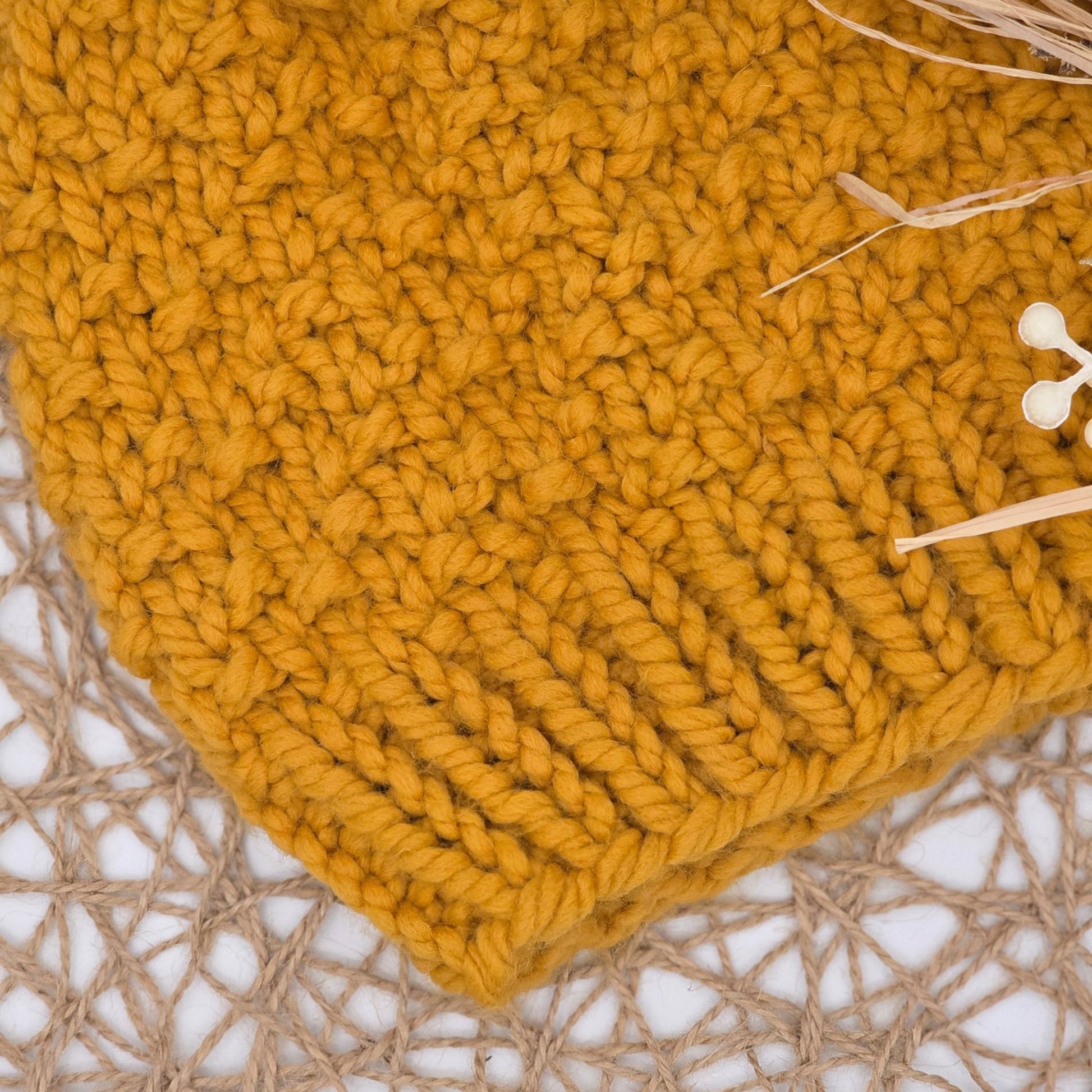 Cabin Comfort Beanie – Rustic Honey hand dyed yarn by A Splash Of Fiber — artisan fiber and handmade creations