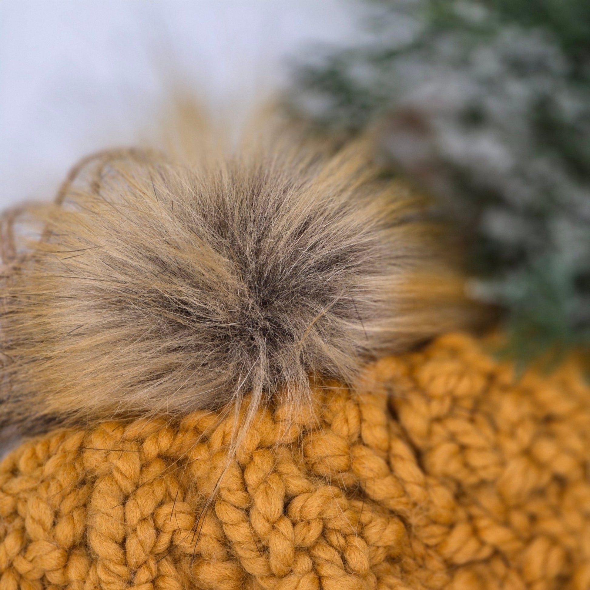 Cabin Comfort Beanie – Rustic Honey hand dyed yarn by A Splash Of Fiber — artisan fiber and handmade creations