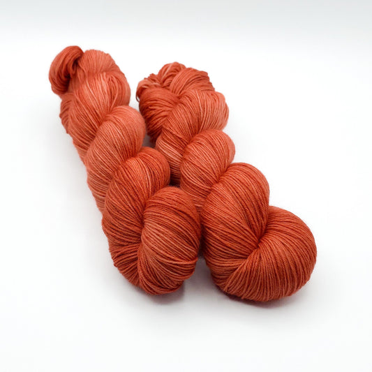 Copper Kettle hand dyed yarn by A Splash Of Fiber — artisan fiber and handmade creations