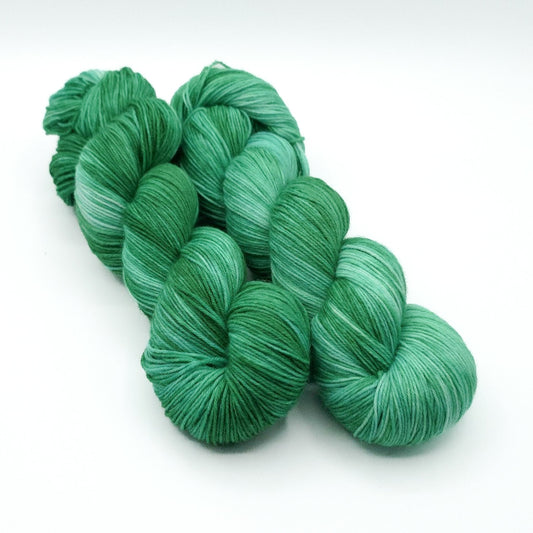 Sage Fields hand dyed yarn by A Splash Of Fiber — artisan fiber and handmade creations