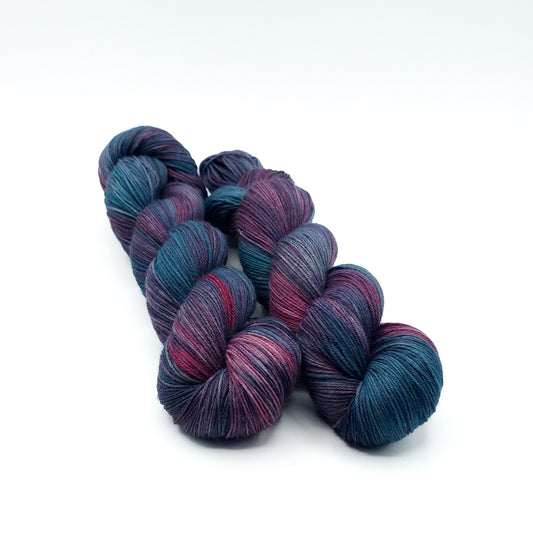 Spellbound hand dyed yarn by A Splash Of Fiber — artisan fiber and handmade creations