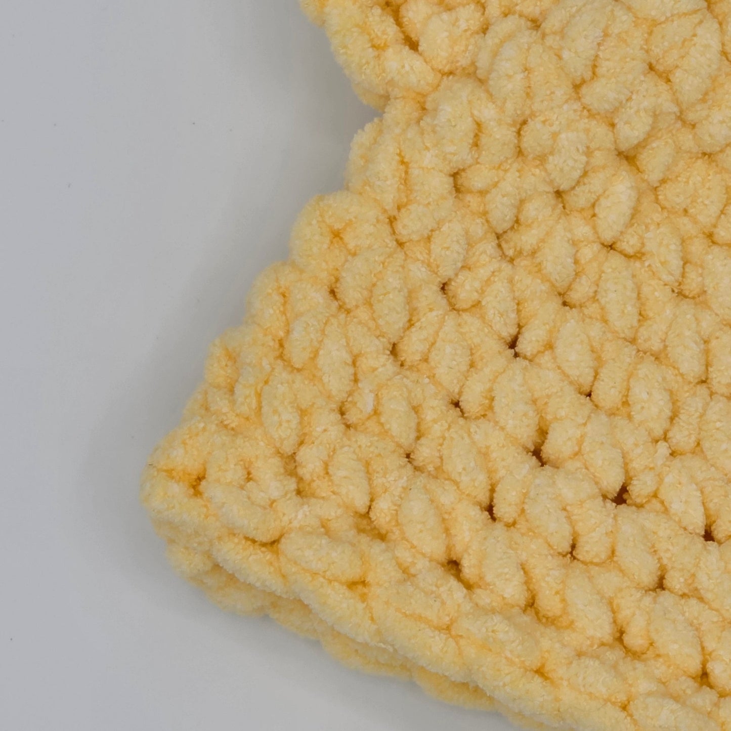Sunny Teddy Baby Beanie hand dyed yarn by A Splash Of Fiber — artisan fiber and handmade creations
